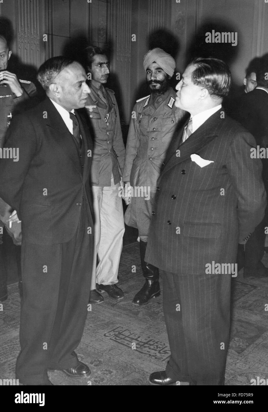 A.C.N Nambiar with Ambassador Oshima, 1944 Stock Photo Alamy