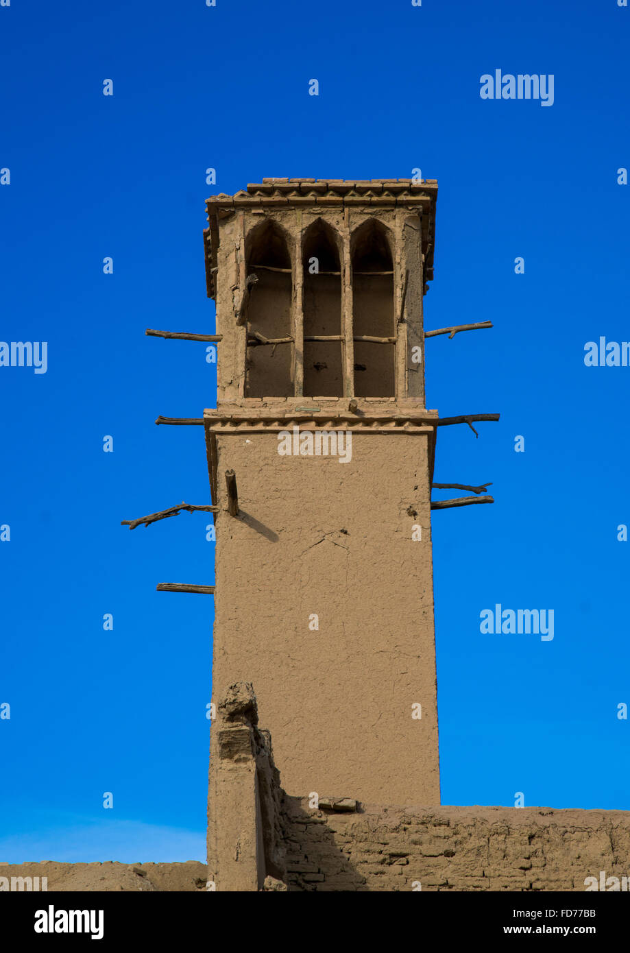 wind towers used as a natural cooling system in iranian traditional