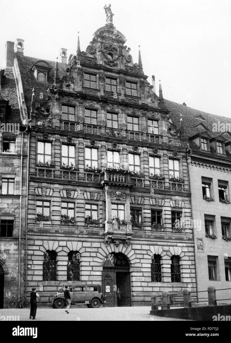 The Pellerhaus in Nuremberg Stock Photo