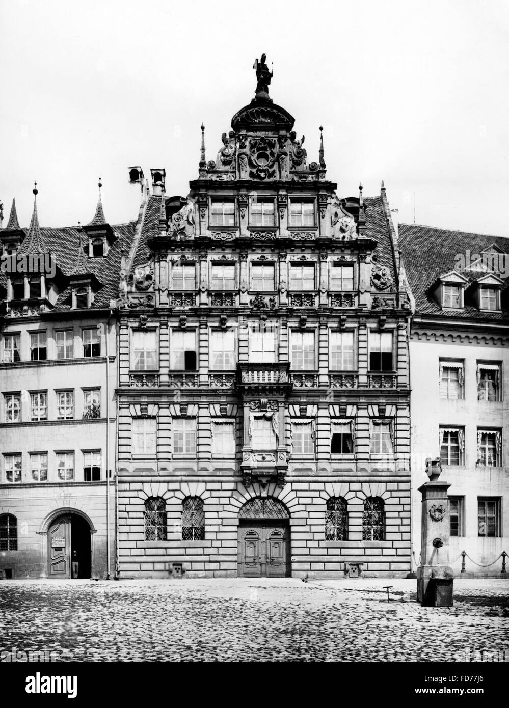The Pellerhaus in Nuremberg Stock Photo