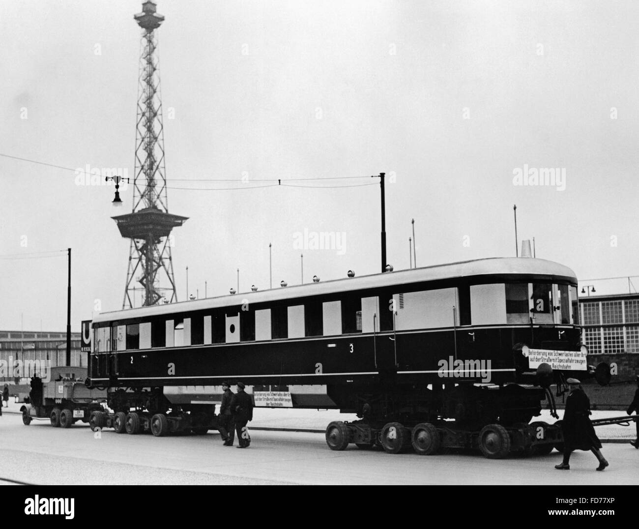 100th railway anniversary in Germany, 1935 Stock Photo