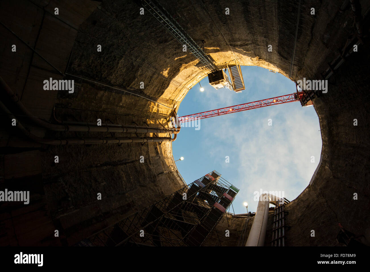 Underground Pipe Tunnel