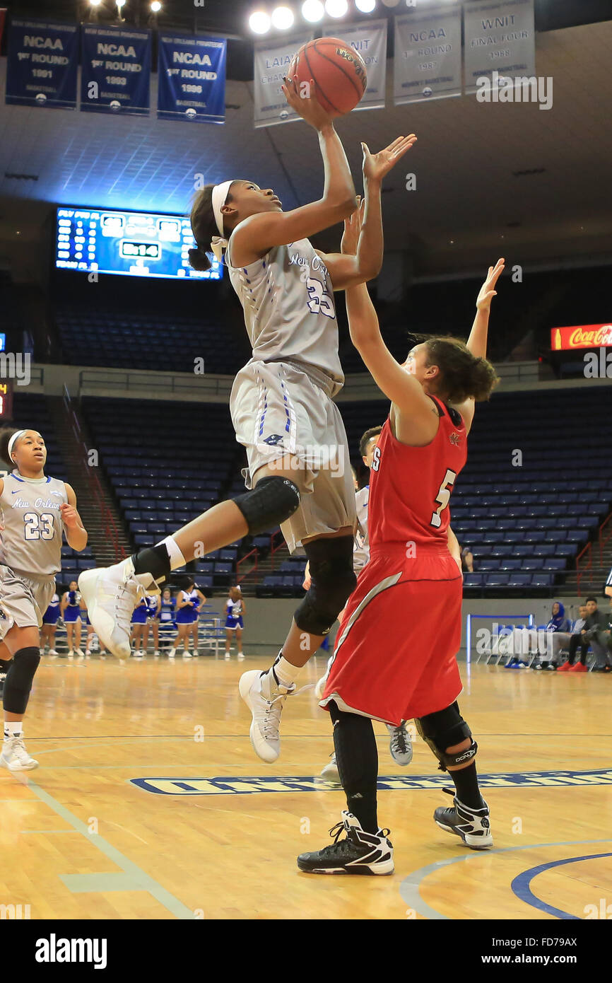 New Orleans Louisiana, USA. 27th Jan, 2016. Yasmin Taylor 35 of the