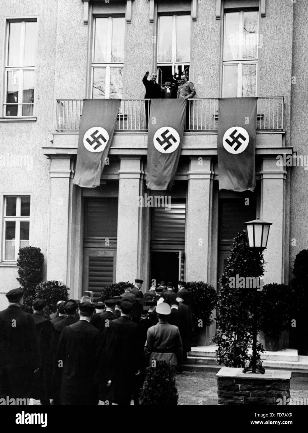 Guertner, Frank and Neubertvat the house of the Reich Chamber of Lawyers, 1939 Stock Photo