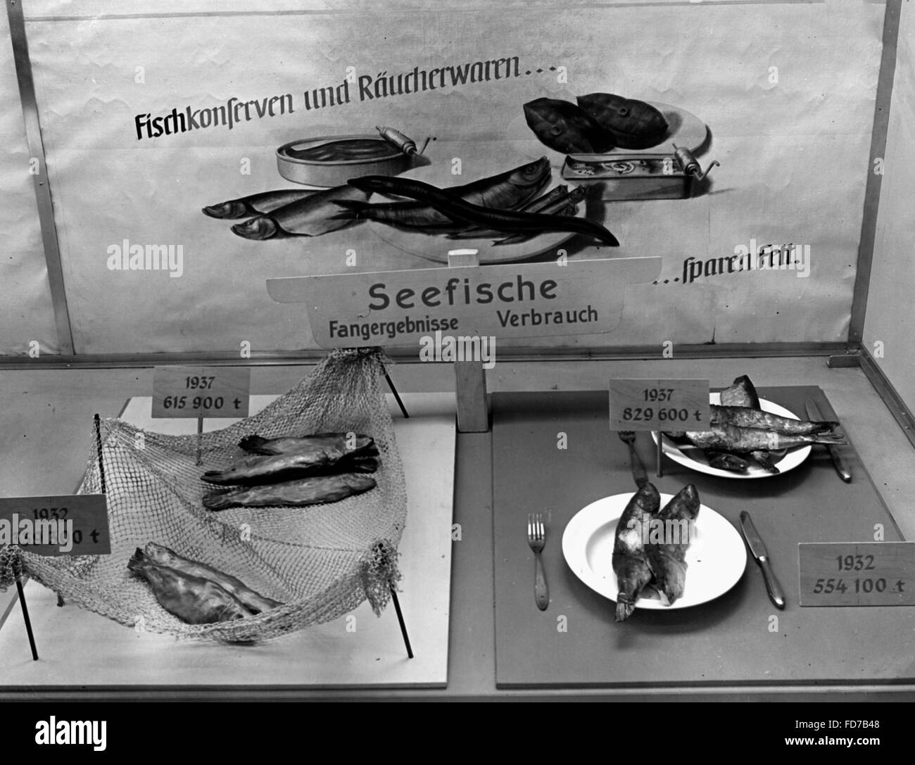 The exhibition 'Four Year Plan', 1938 Stock Photo
