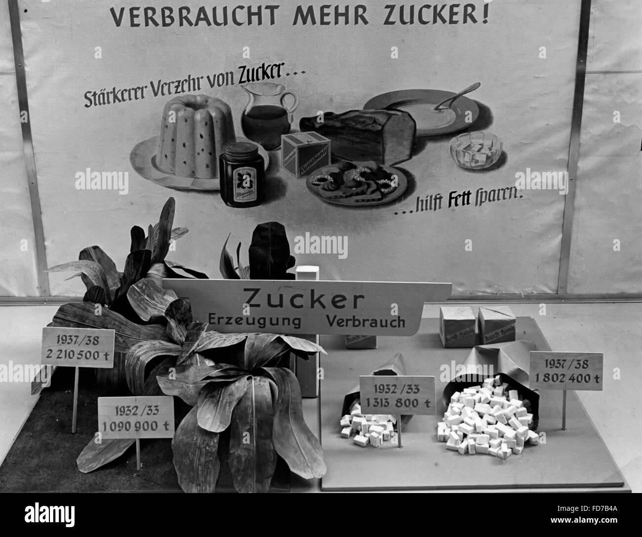 The exhibition 'Four Year Plan', 1938 Stock Photo