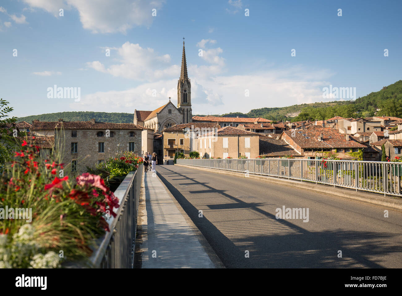 saint antonin noble val Stock Photo Alamy