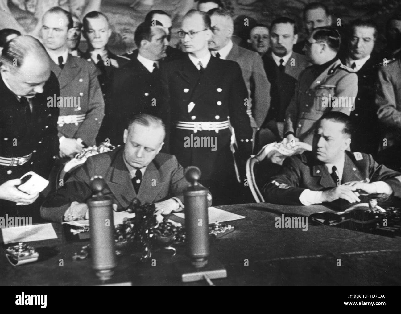 Bulgaria joins the Tripartite Pact, 01.03.1941 Stock Photo