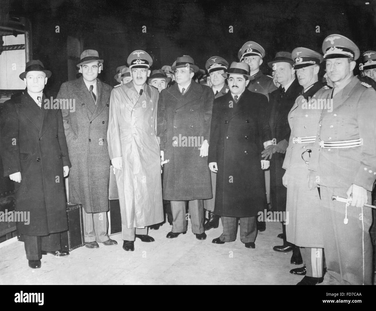 Soviet economic delegation in Germany,1939 Stock Photo