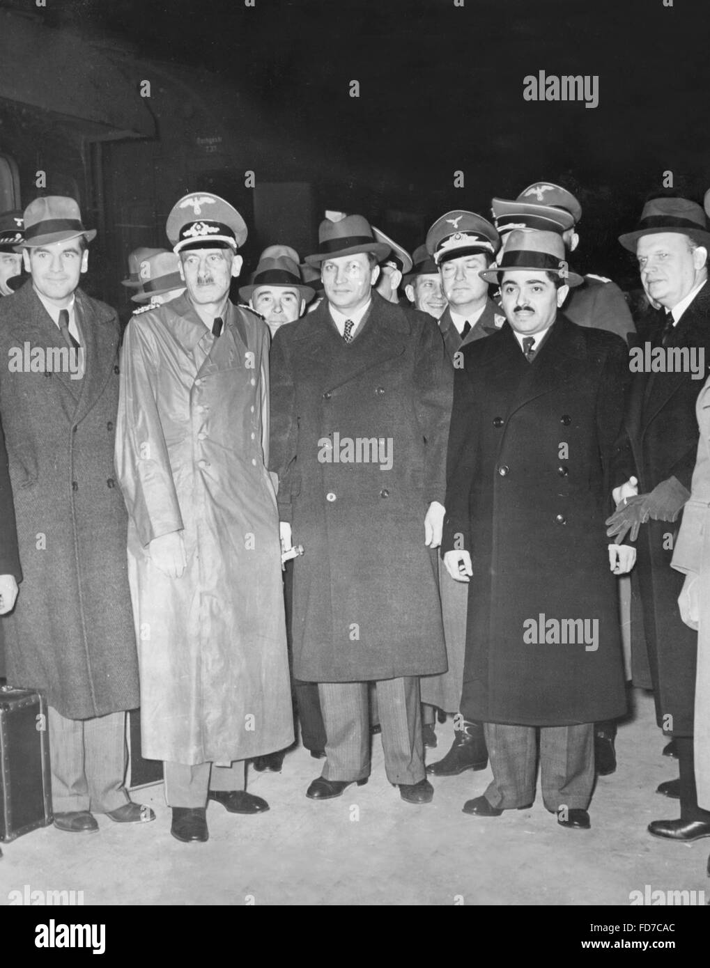 Soviet economic delegation in Germany,1939 Stock Photo