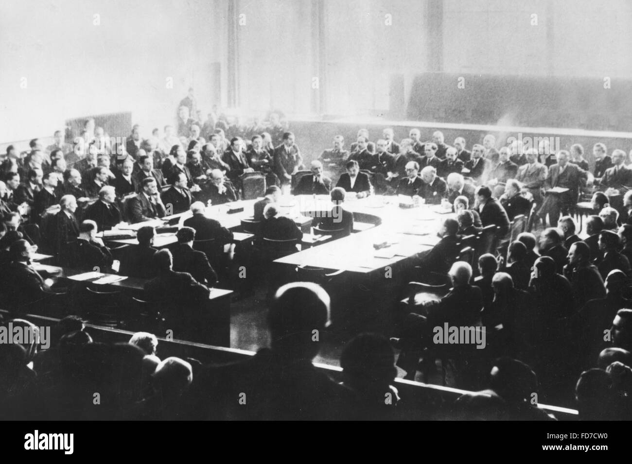 General Assembly of the League Council, 1935/37 Stock Photo