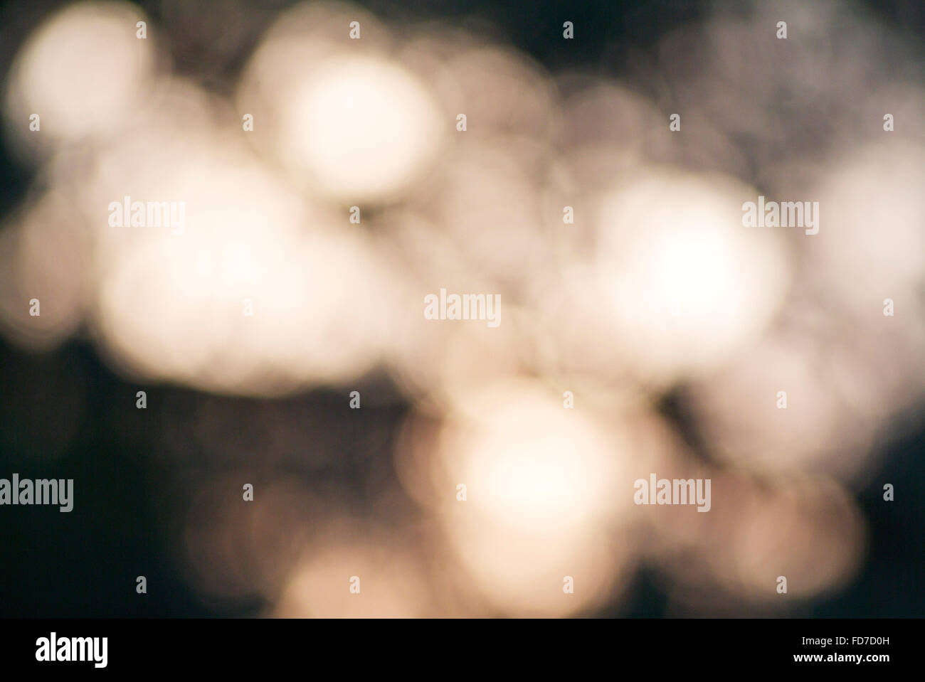circle of confusion boke lights Stock Photo