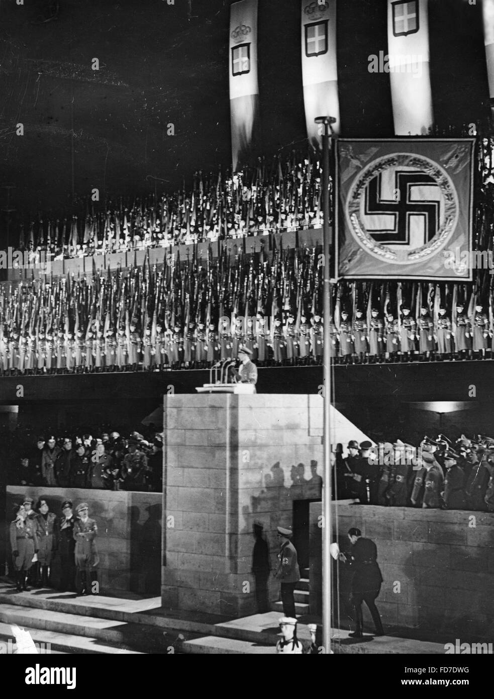 Joseph goebbels speech hires stock photography and images Alamy