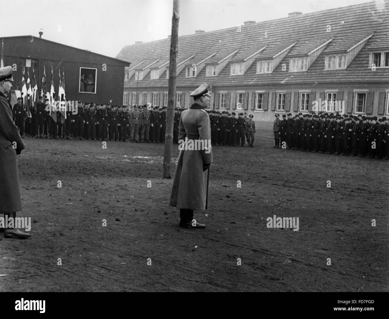 Hitler Youth: military training camp Stock Photo