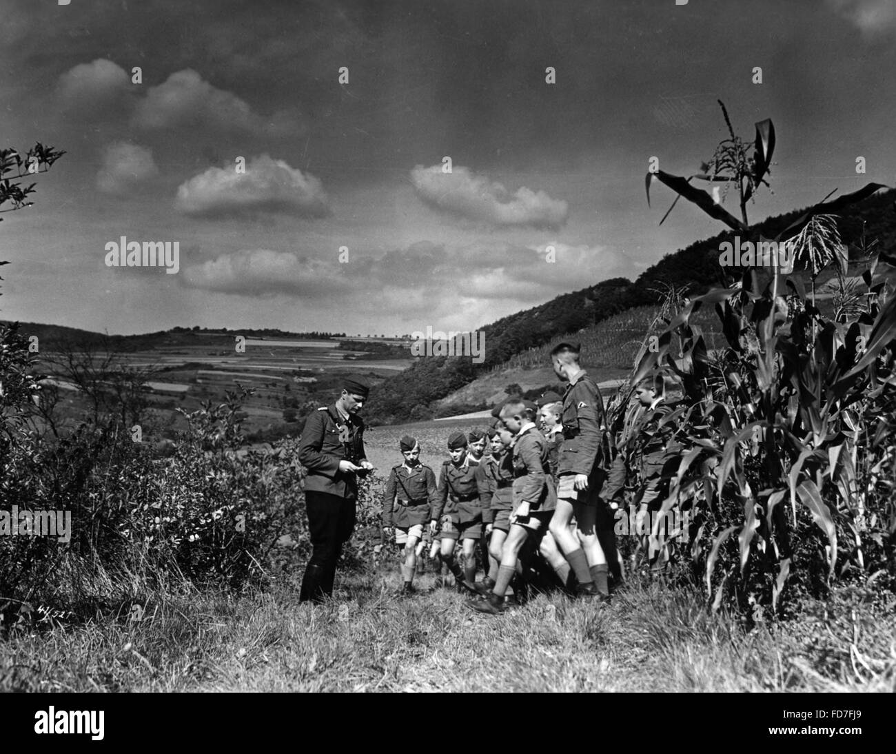 Moviestill from 'Kopf hoch, Johannes!', 1941 Stock Photo