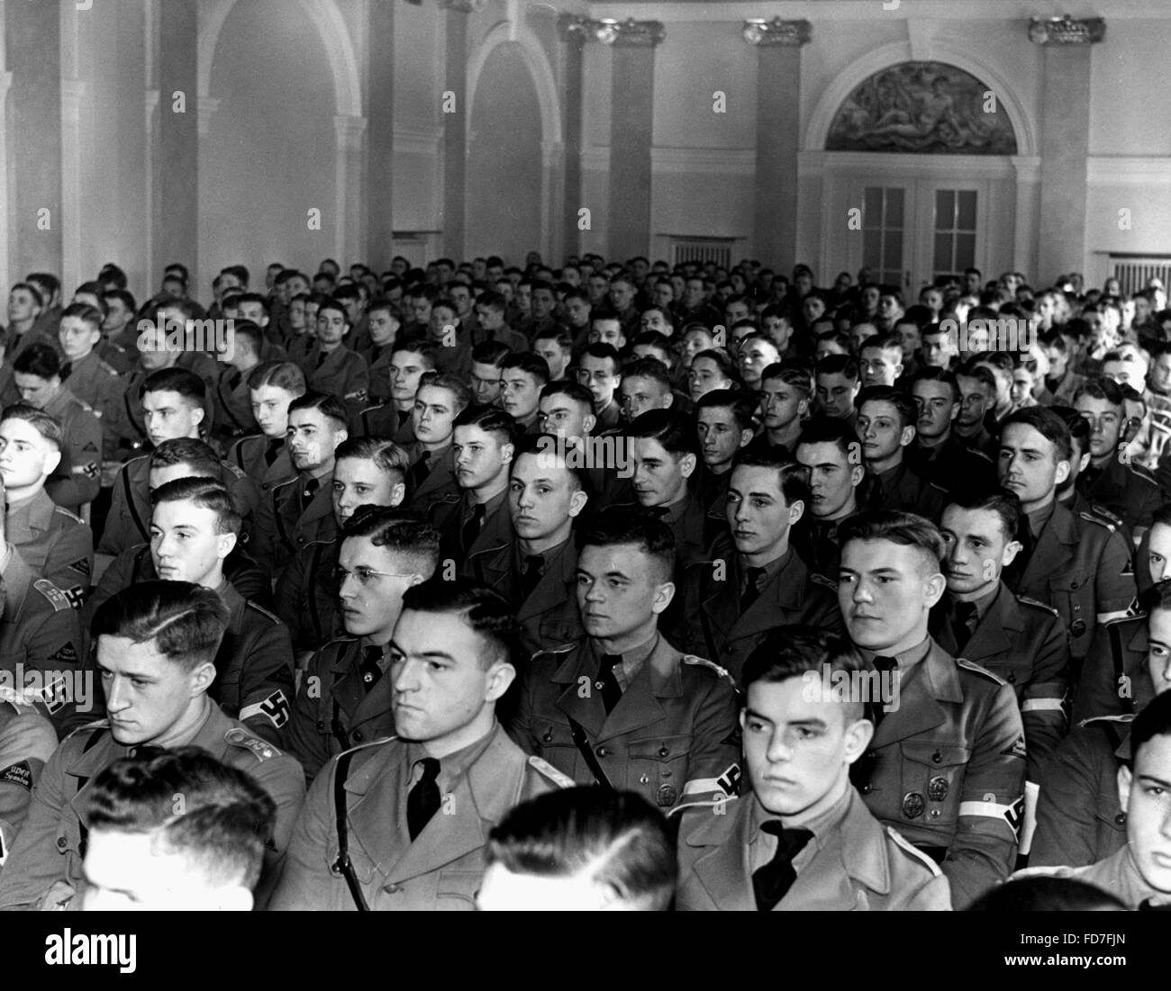 Release of NAPOLA graduates, 1938 Stock Photo