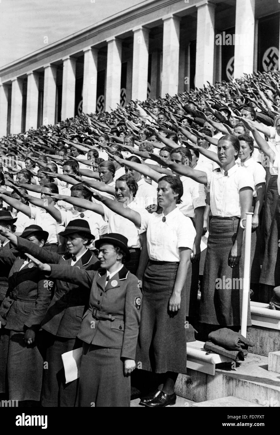Reichsparteitag (Nazi Party Rally), 1937 Stock Photo