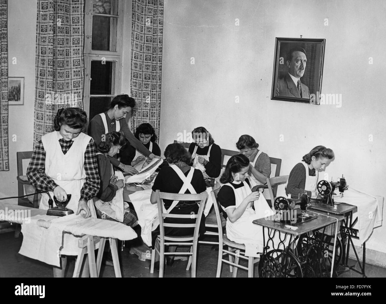 Nursemaids school of the NSV, 1943 Stock Photo - Alamy