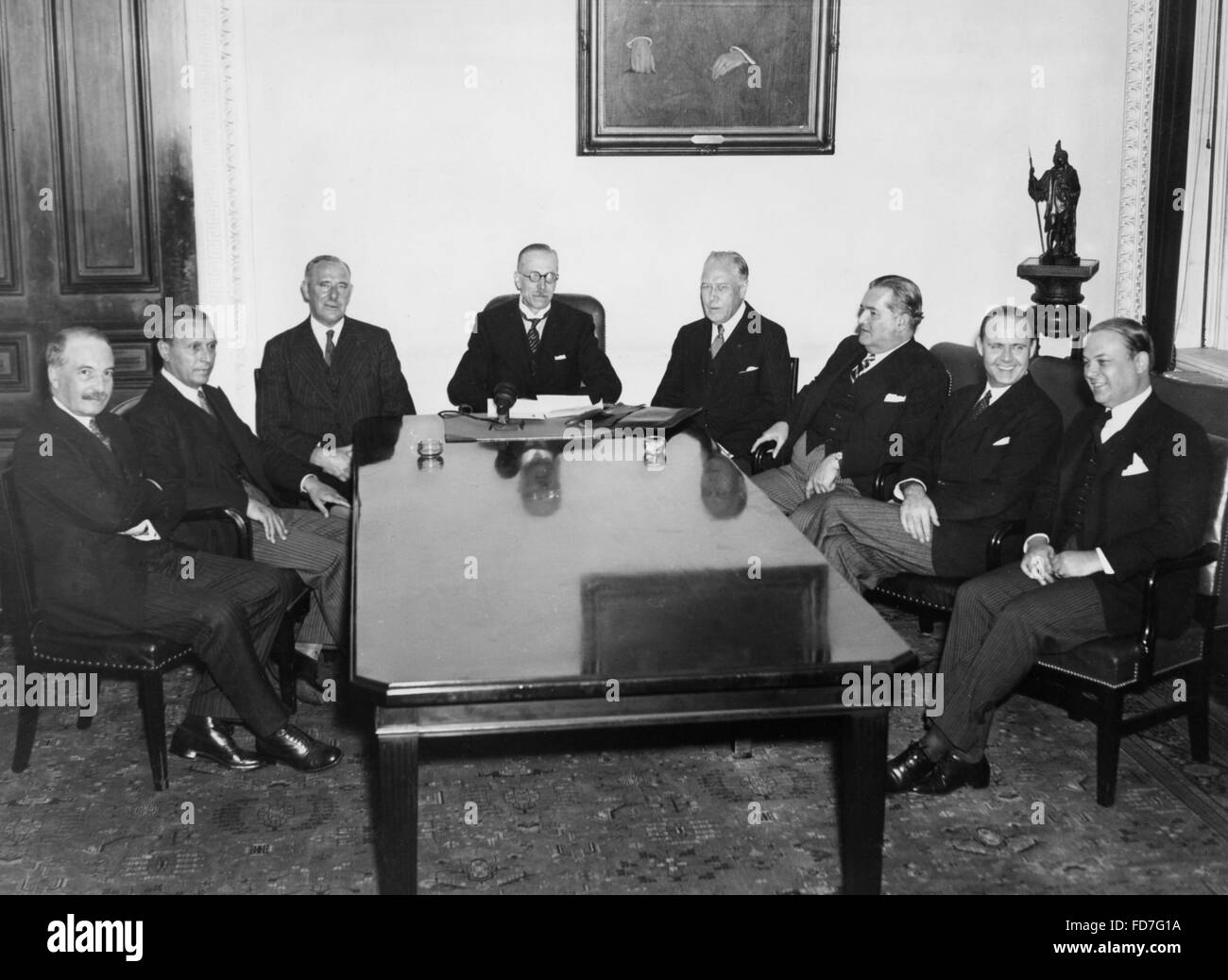 London Conference on Palestine, 17.10.1939 Stock Photo