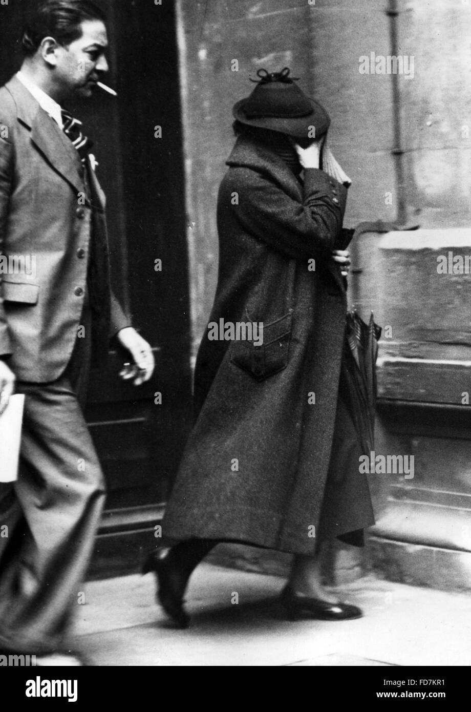 The Cagoule conspiracy in Paris, 1937 Stock Photo