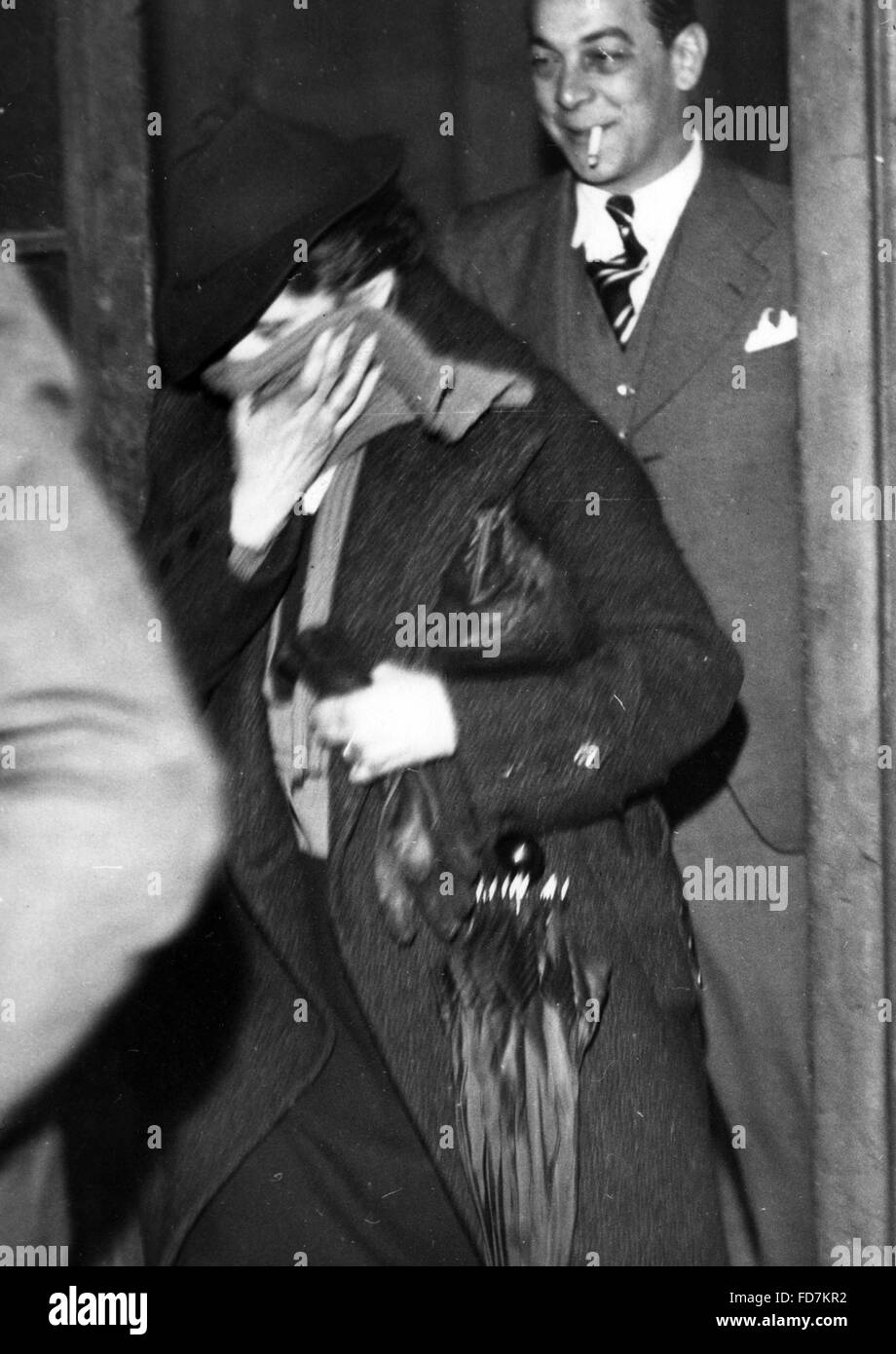 The Cagoule conspiracy in Paris, 1937 Stock Photo