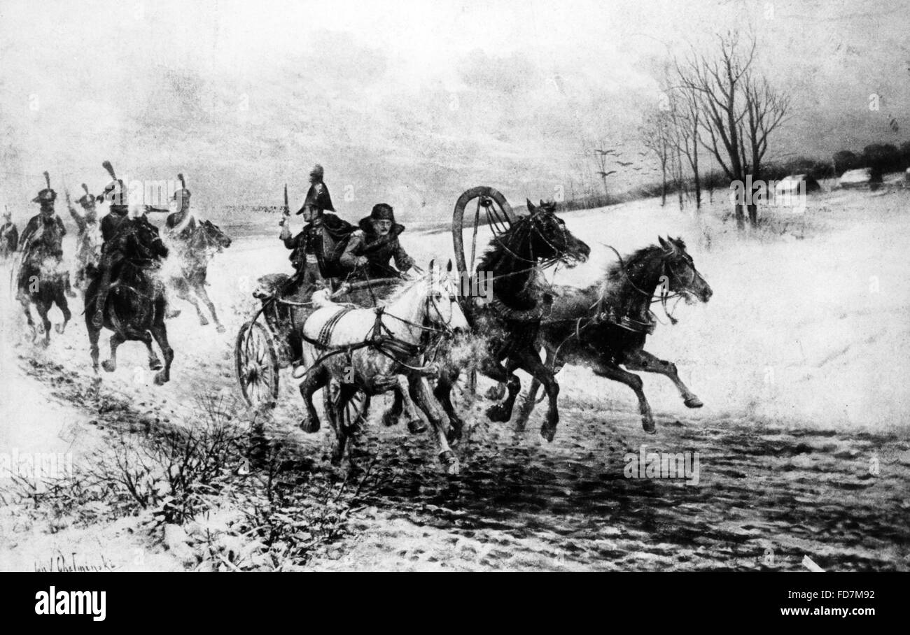 French invasion of Russia, 1812-1813 Stock Photo
