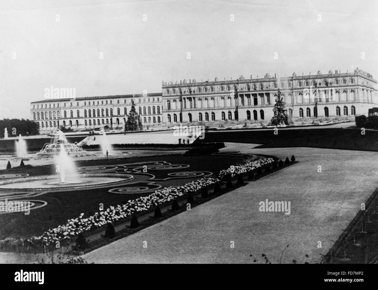 The Herrenchiemsee Palace, 1905 Stock Photo