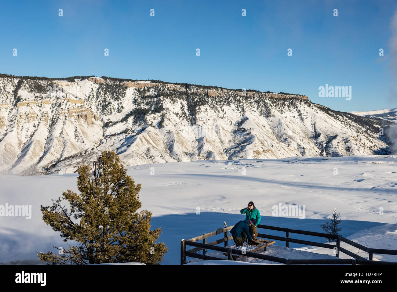 Cross country ski yellowstone hires stock photography and images Alamy