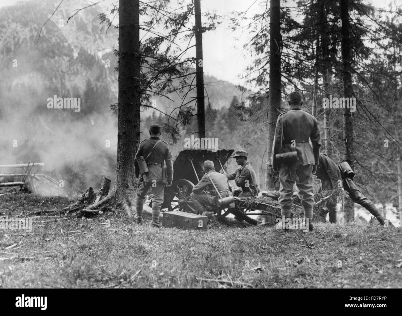 Mountain infantry mountain gun hi-res stock photography and images - Alamy