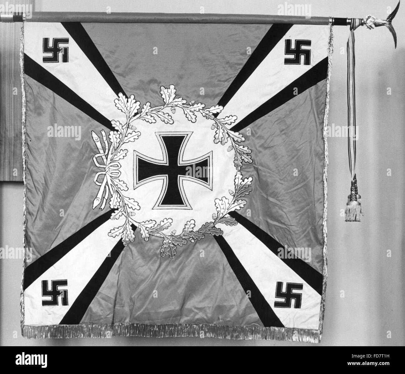 New troop flag for the Luftwaffe, 1936 Stock Photo