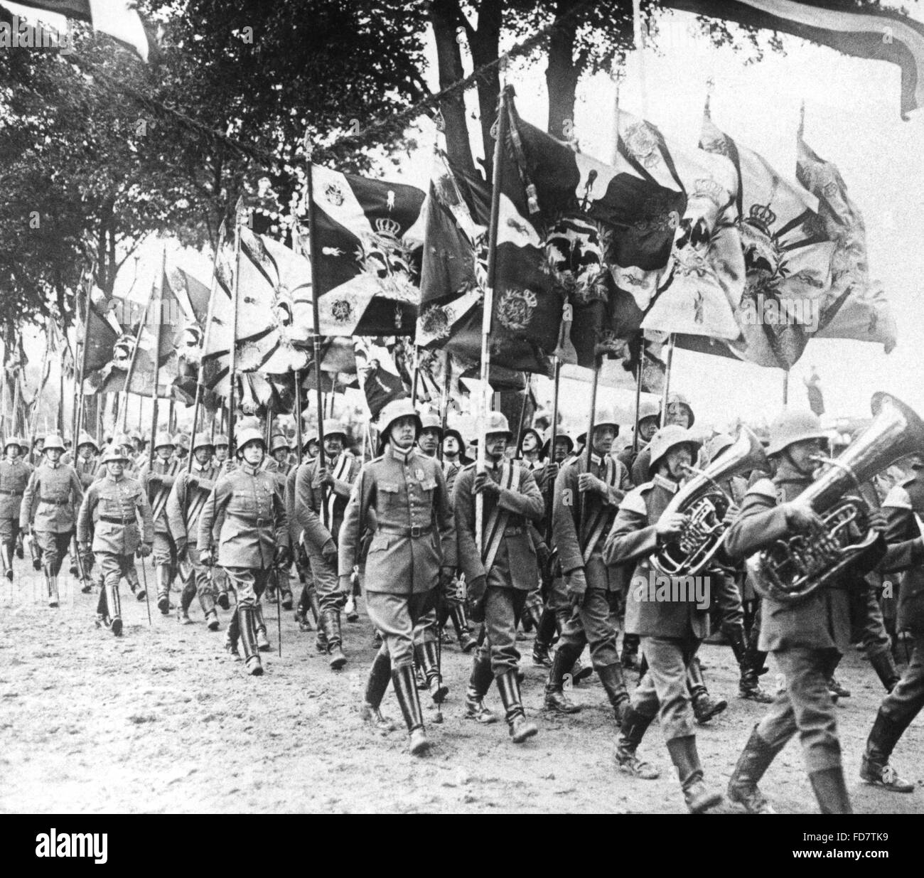Opening of the Tannenberg Memorial, 1927 Stock Photo - Alamy