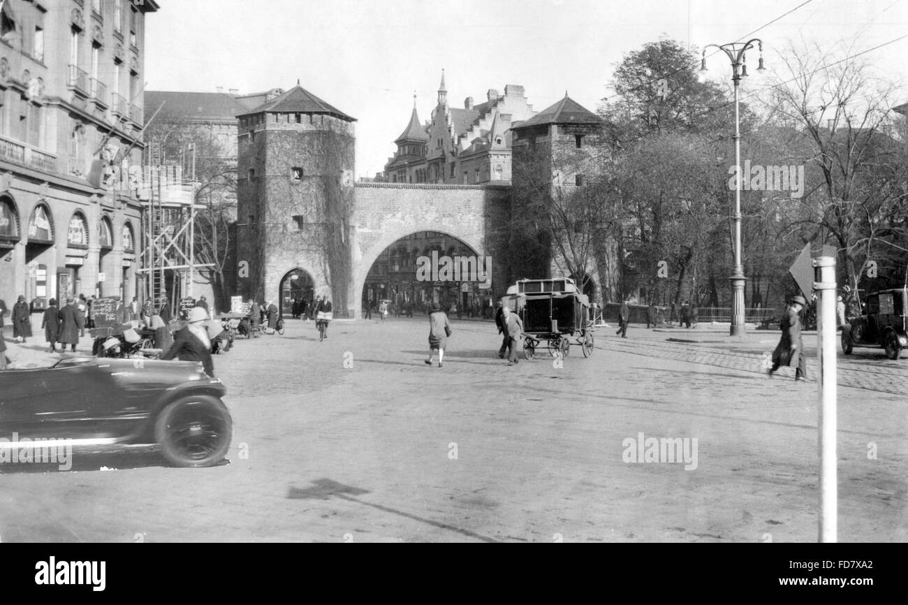 Sendlinger-Tor-Square in Munich Stock Photo