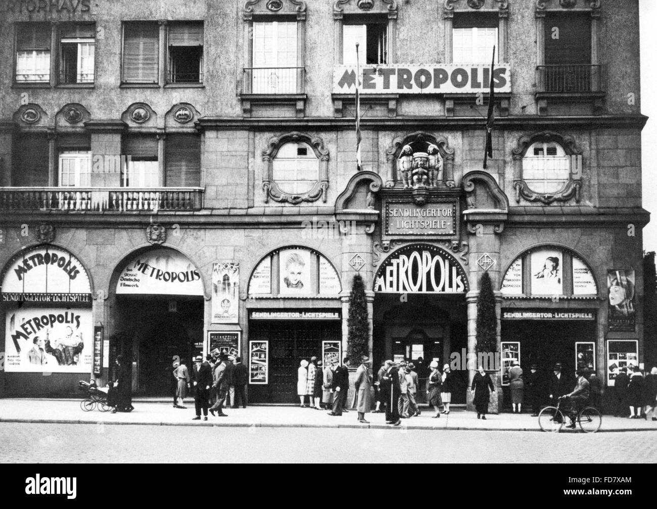 Cinema at the Sendlinger Tor, 1926 Stock Photo
