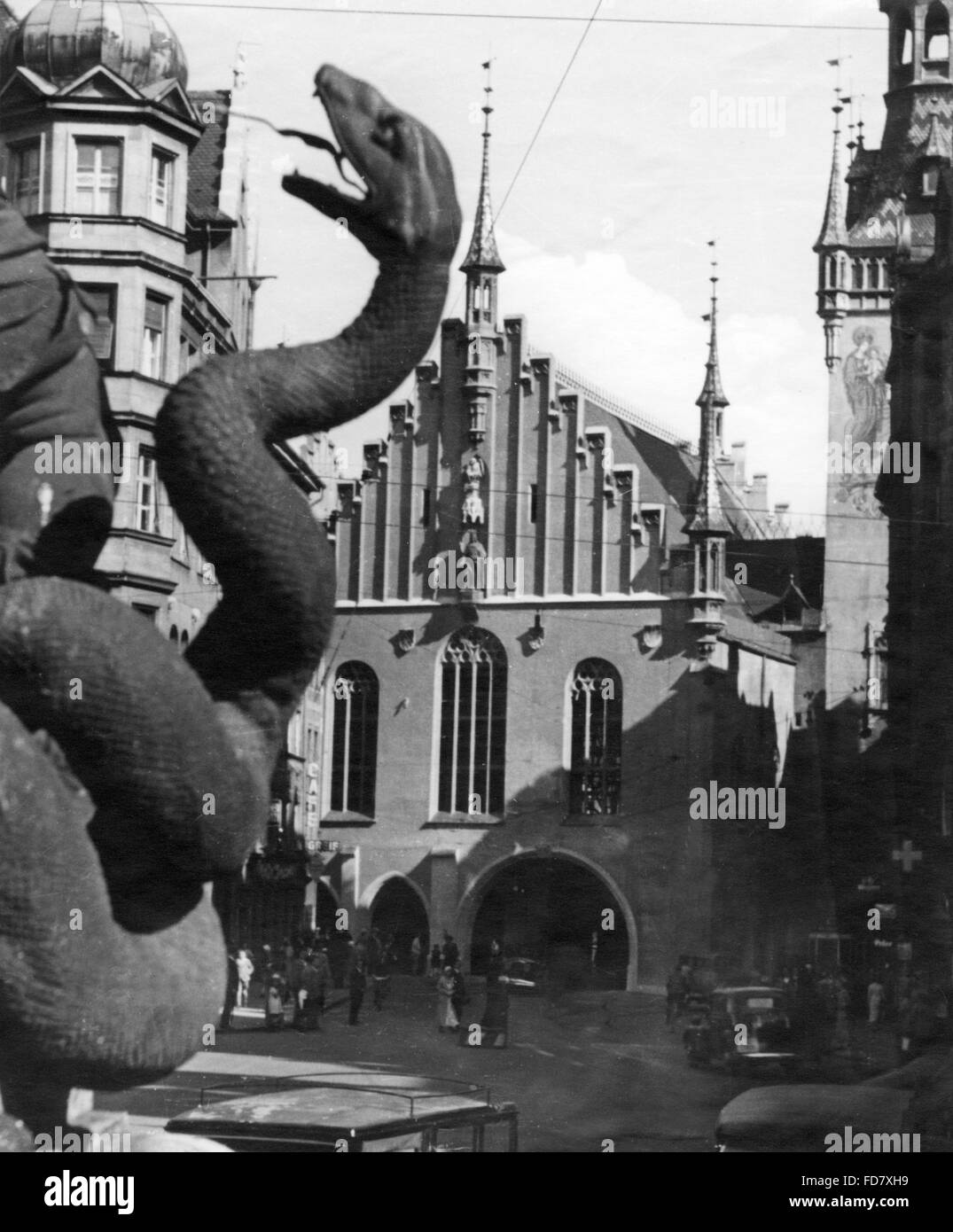 Old town Hall in Munich Stock Photo