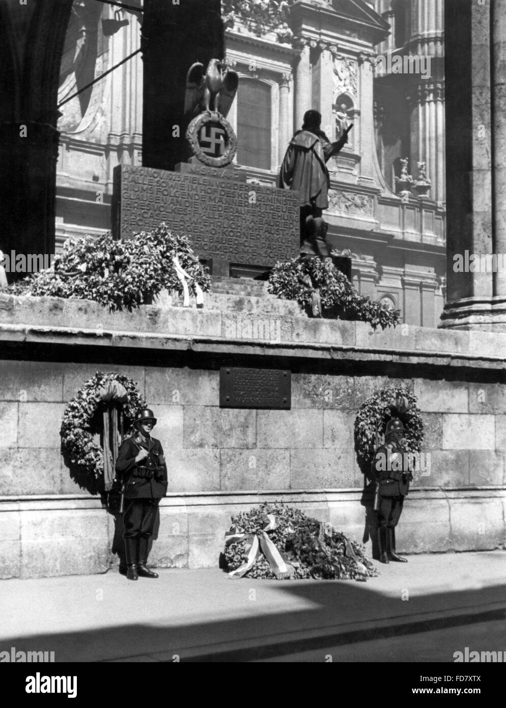 Cenotaph at Field Marshals' Hall in Munich Stock Photo