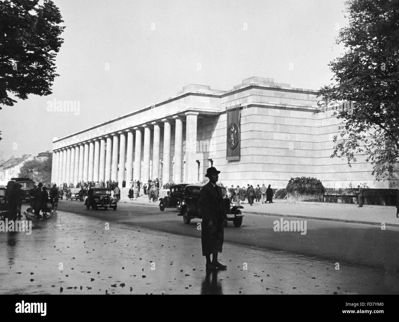 The Haus der Deutschen Kunst (House of German Art) in Munich Stock ...