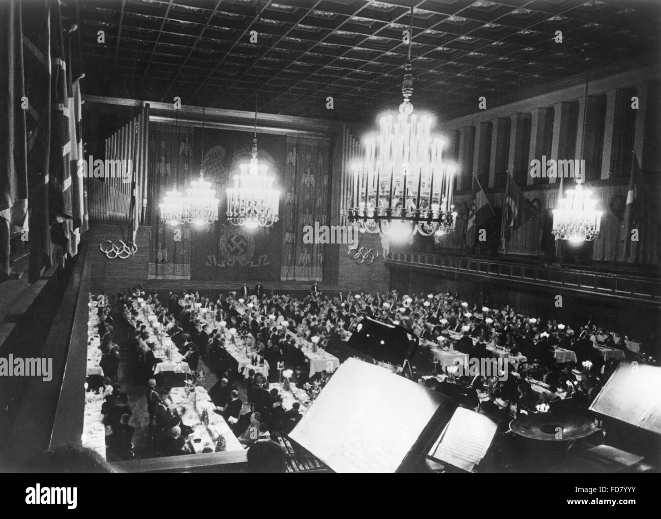 The Deutsches Museum in Munich, 11.02.1936 Stock Photo