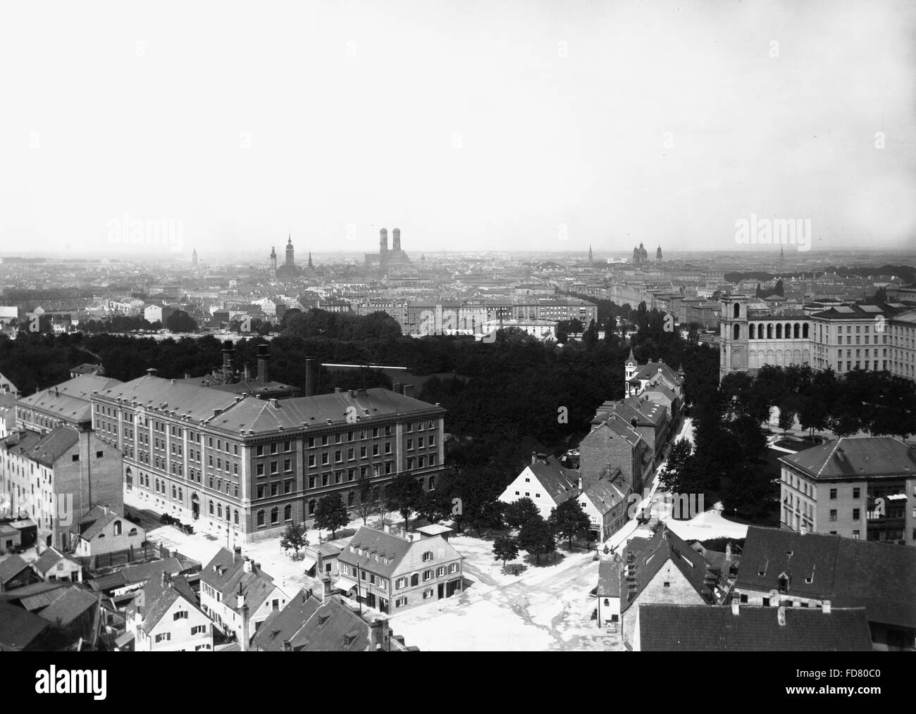 The Wiener Platz in Munich Stock Photo