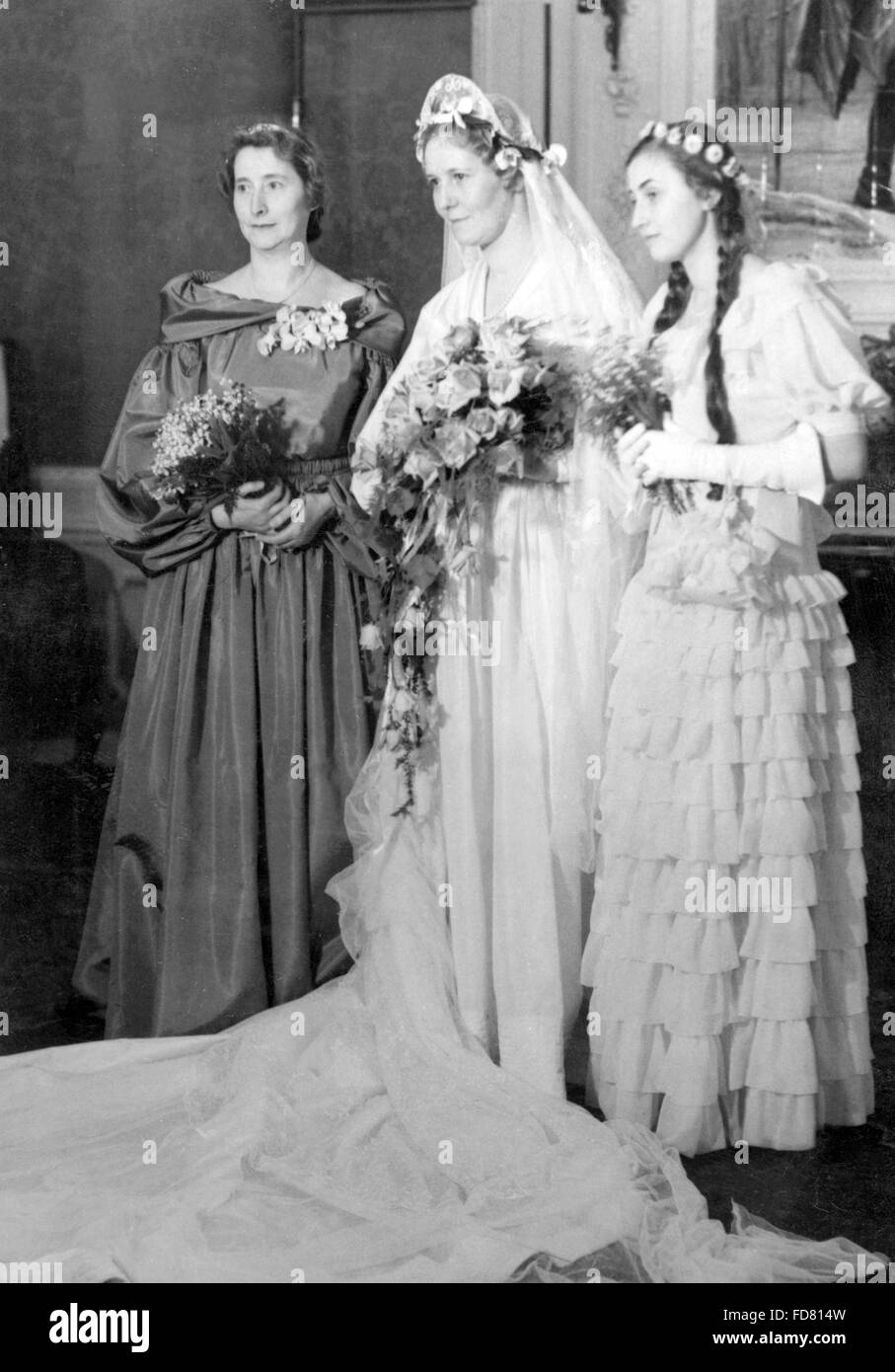 Hermann Goering Wife Emmy Goering, nee Sonnemann, 1935 Stock Photo