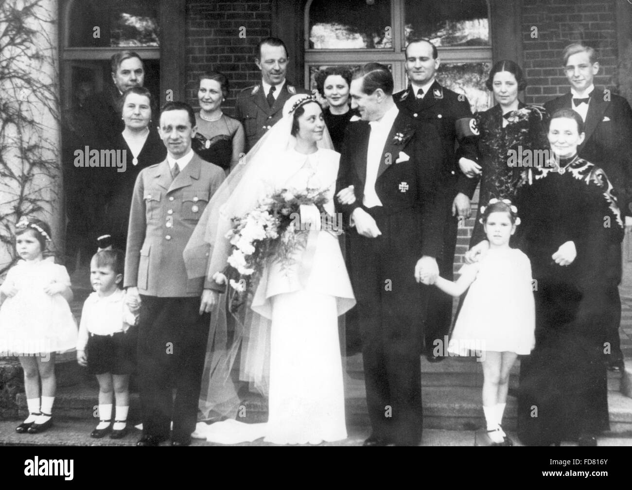 Weddig photo of Maria Goebbels, 1938 Stock Photo