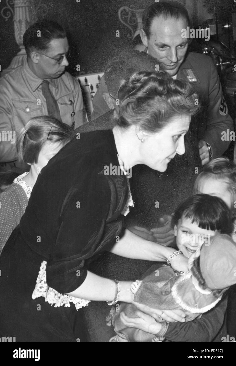 Joseph Goebbels and Magda Goebbels, 1940 Stock Photo
