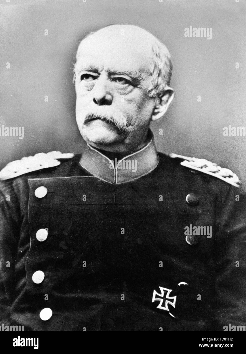 Portrait Of Otto Von Bismarck Stock Photo Alamy