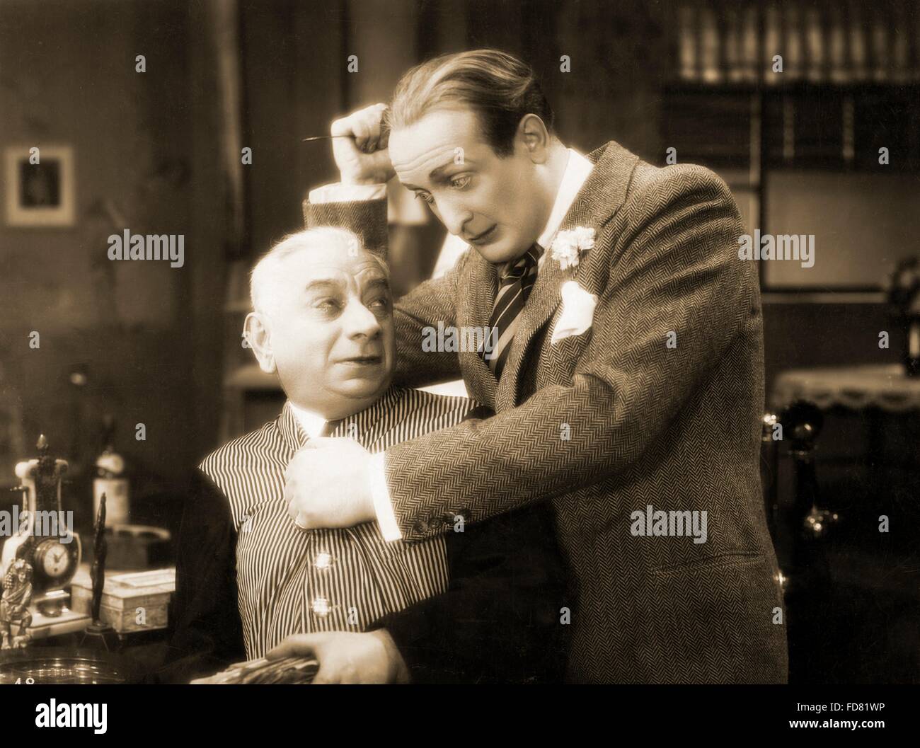 Scene from the film 'Ja, ja, die Fraun sind meine schwache Seite', 1929 Stock Photo