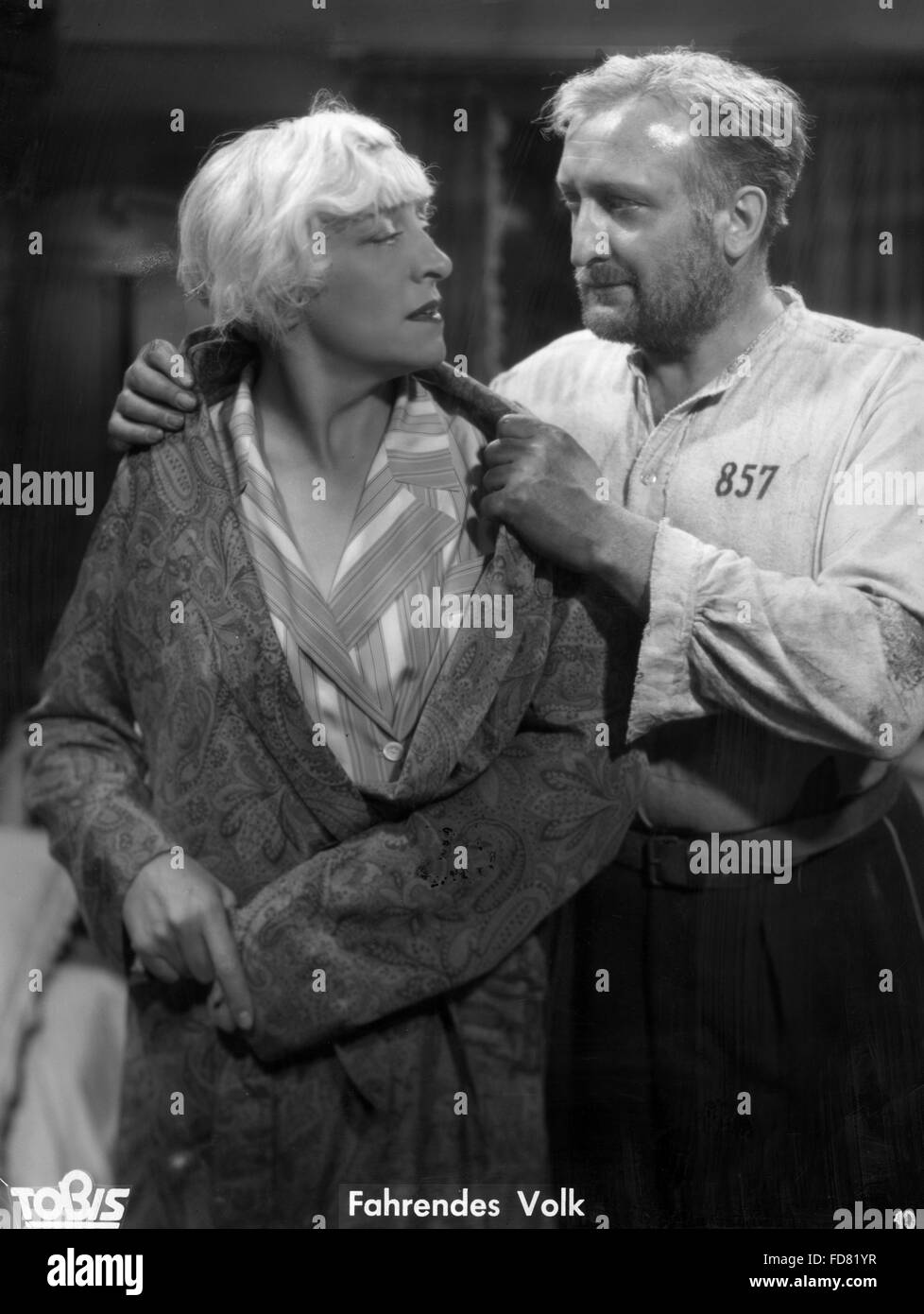 Hans albers francoise rosay film fahrendes volk hires stock