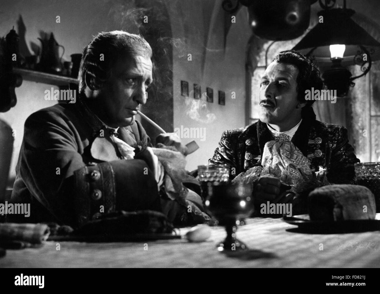 Scene from the film The Adventures of Baron Munchausen, 1943 Stock Photo