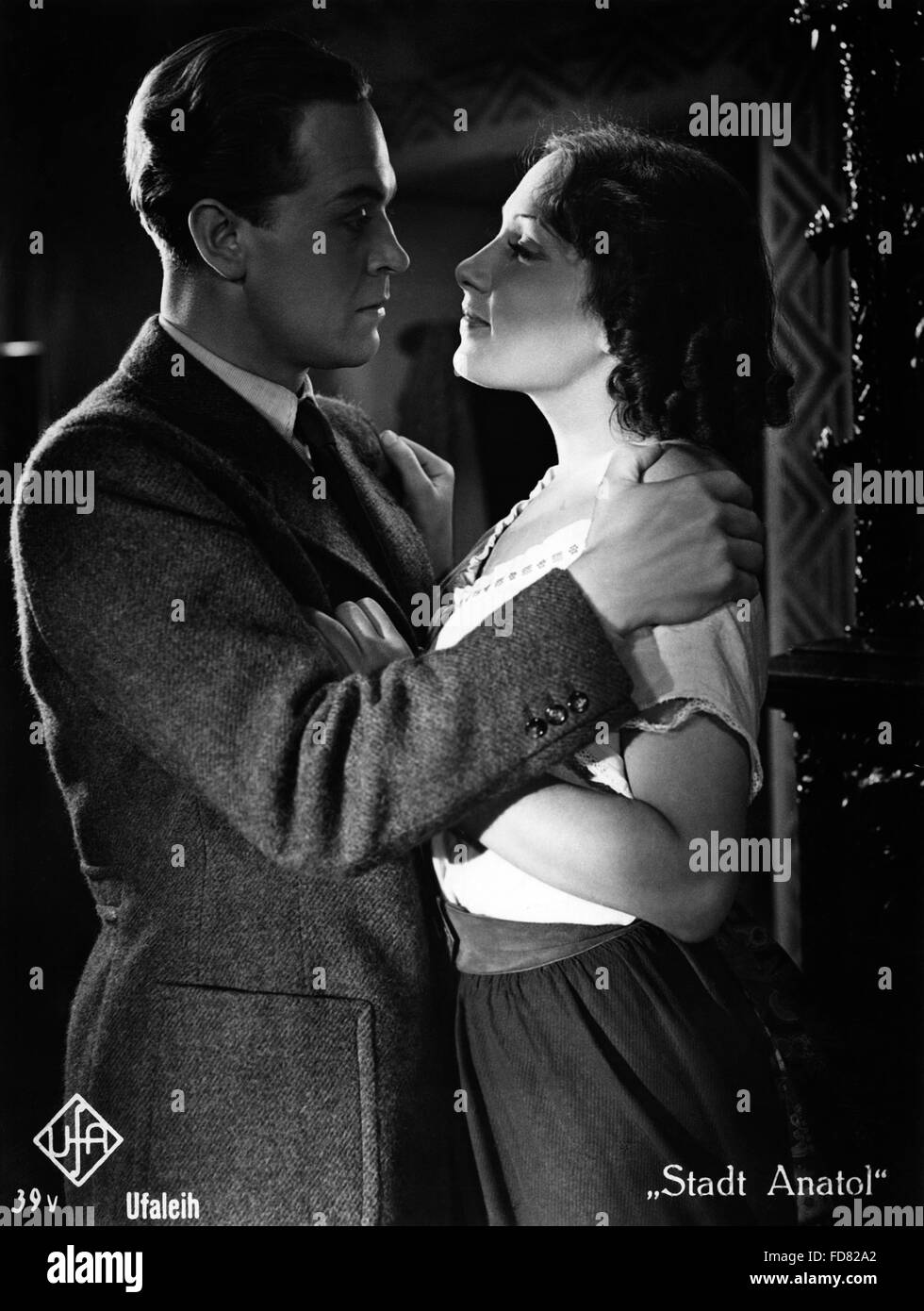 Brigitte Horney and Gustav Fröhlich, 1936 Stock Photo