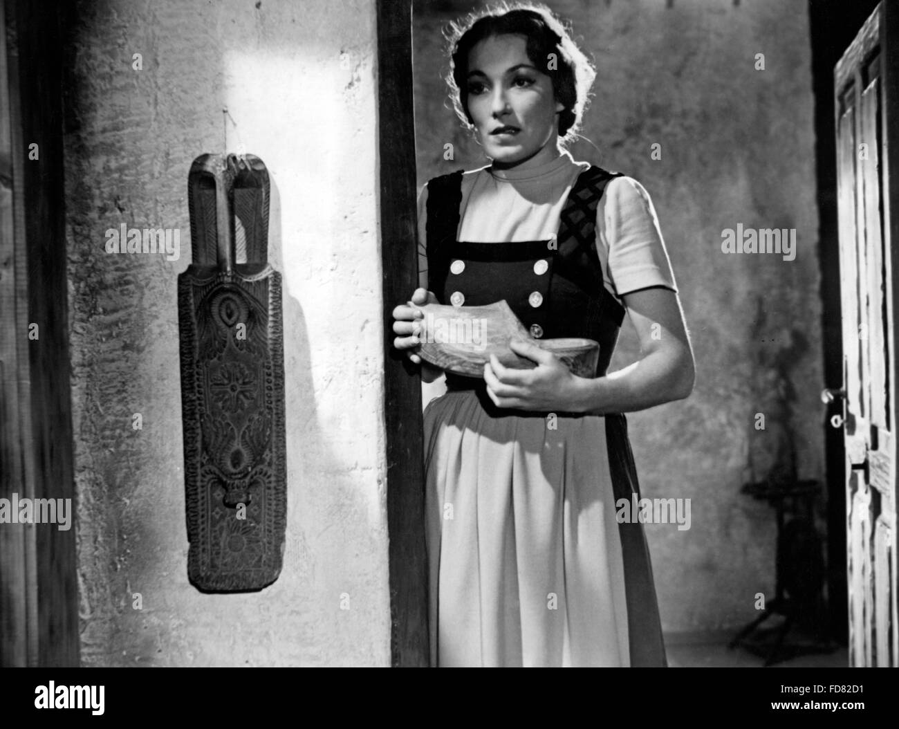 Brigitte Horney in the film The Girl from Fano, 1940 Stock Photo - Alamy