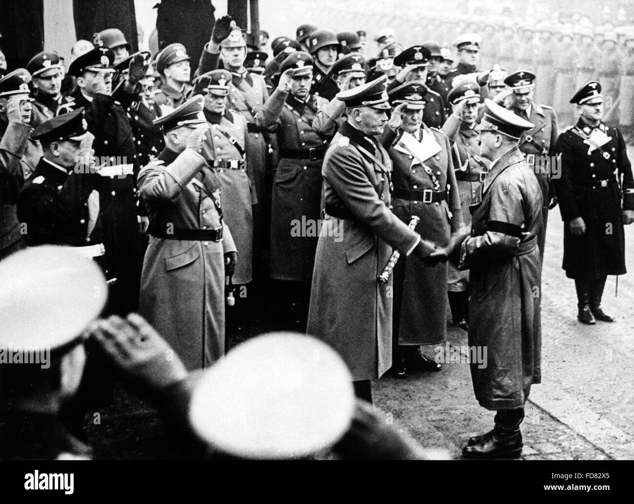 State funeral for the former General colonel Hans von Seeckt, 1936 Stock Photo
