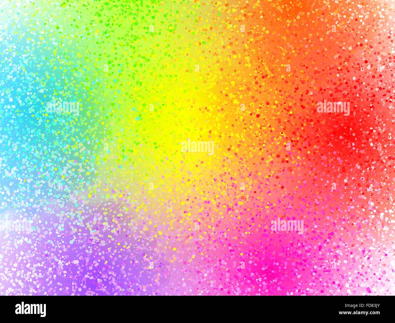 Rainbow colors vector sprayed paint abstract background Stock Vector