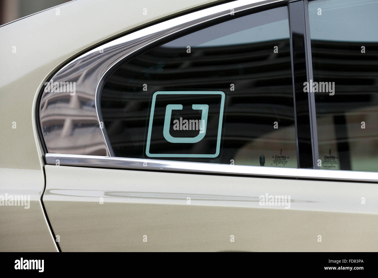 Uber sale window sticker